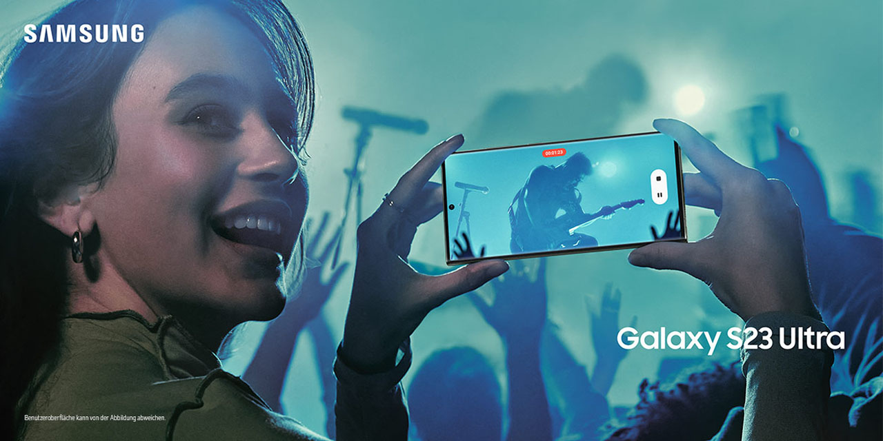 Samsung Galaxy S23 Ultra basın görseli
