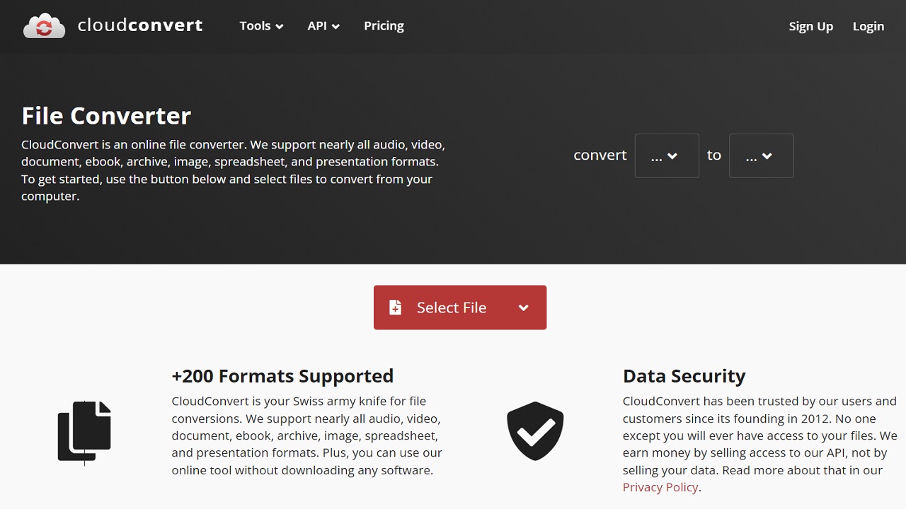 CloudConvert, mp3, mp4, çevirme