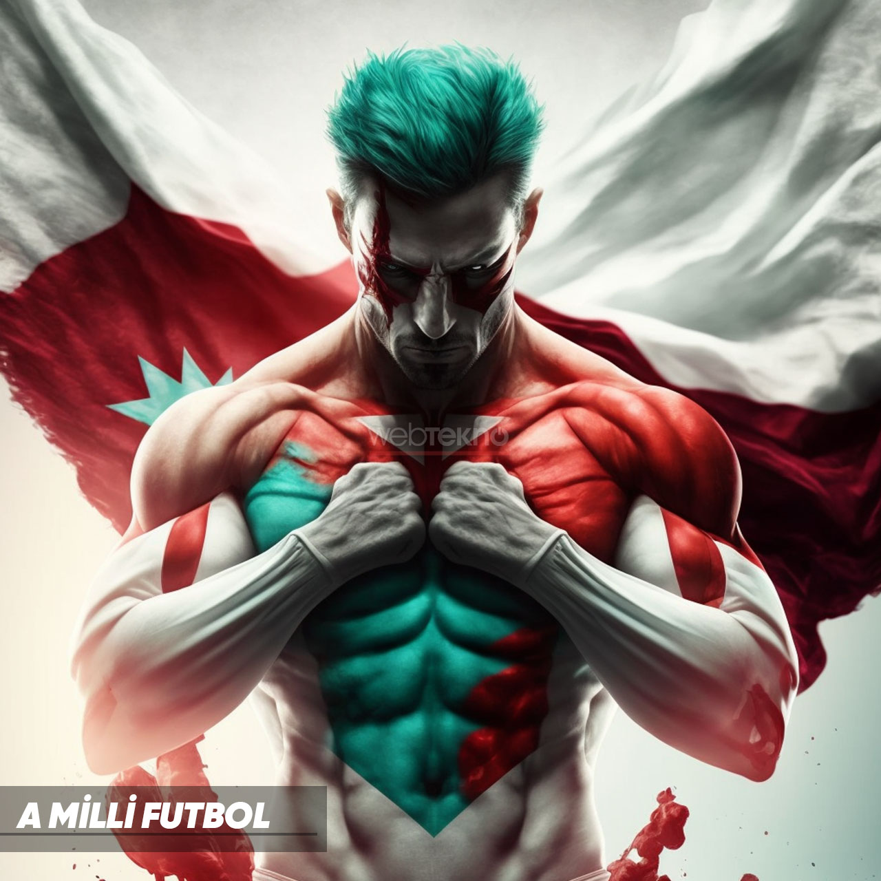 Bir milli futbol takımımız süper kahraman varlığı