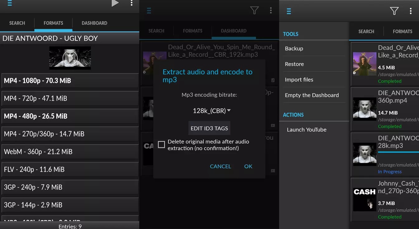 Youtube MP3 dönüştürme 