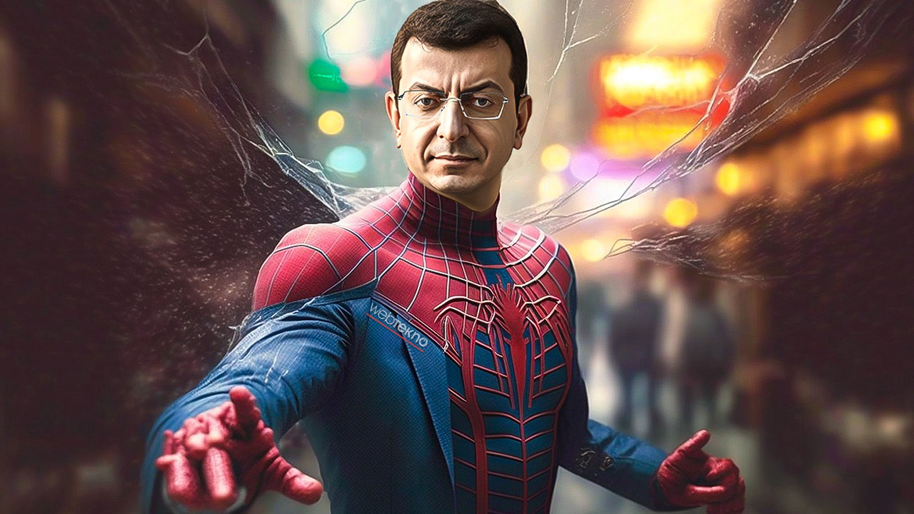 ekrem imamoğlu örümcek adam