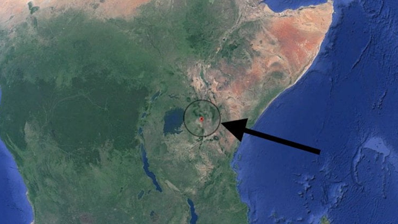 uzay afrika görüntüsü