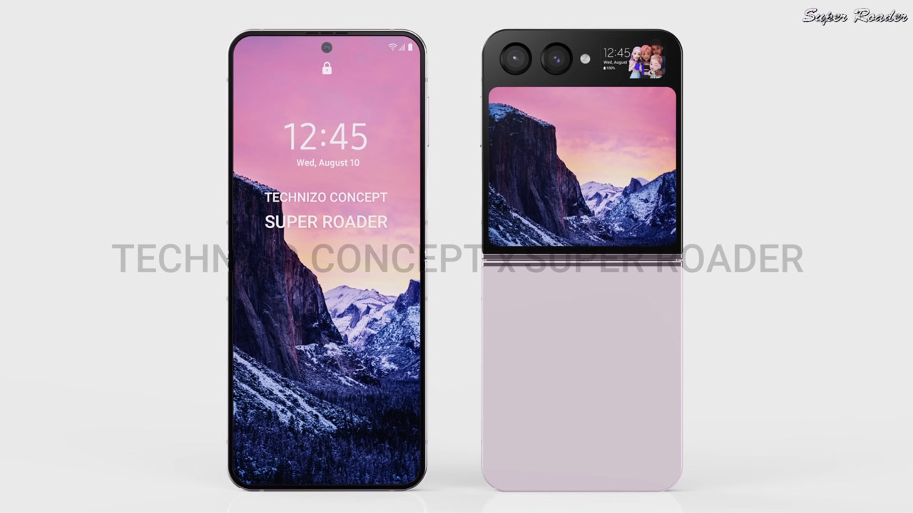 Samsung yüklü ekranlı telefon