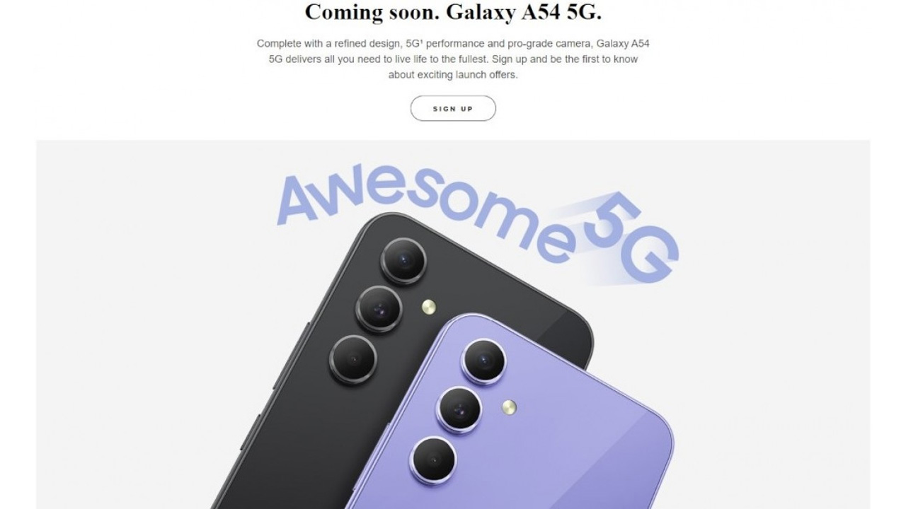 Samsung Galaksi A54