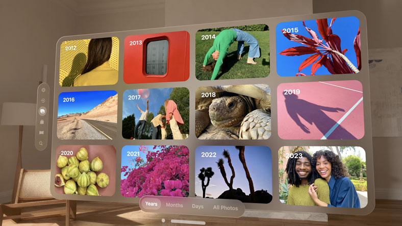 apple vizyon pro fotoğrafları