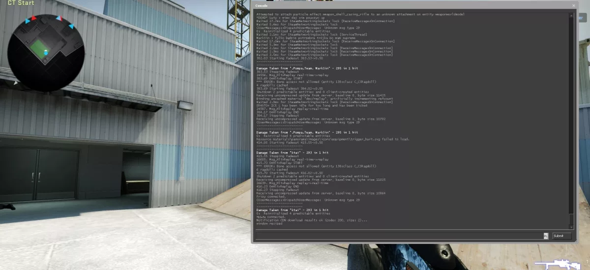 CSGO konsol kodları