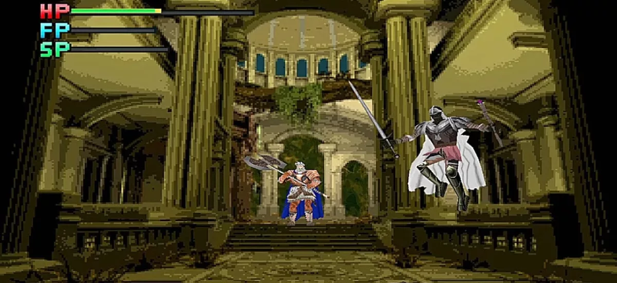 Elden Ring'in 32 bit PSX sürümü nasıl görünürdü?