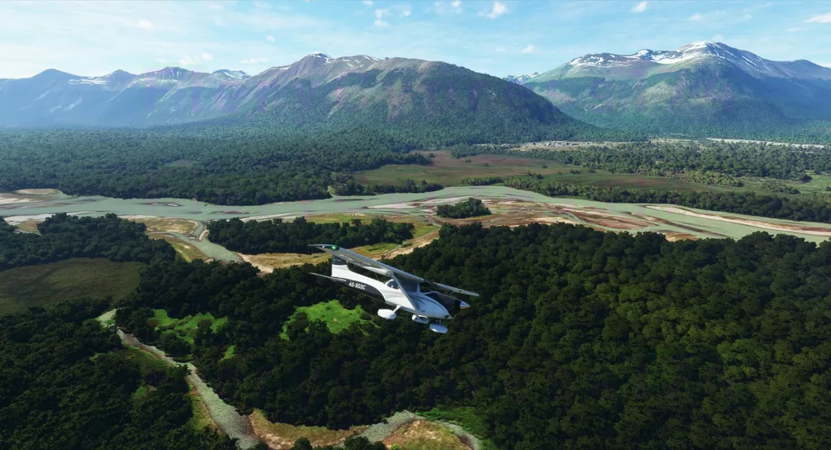 Microsoft Uçuş Simülatörü sistemi