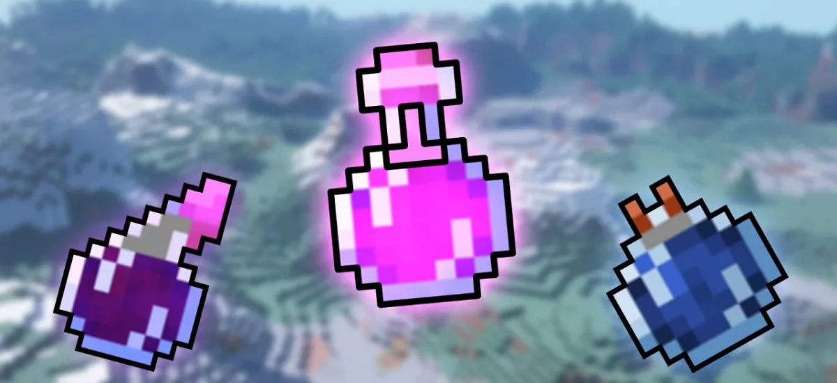 Minecraft iksir tarifleri - tüm iksirler