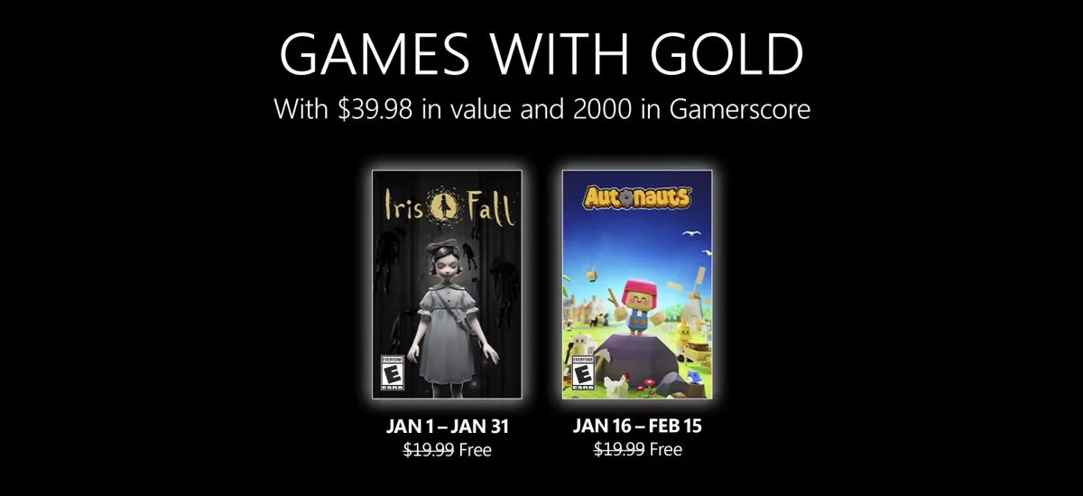 Ocak 2023 Xbox Games with Gold ücretsiz oyunları duyuruldu